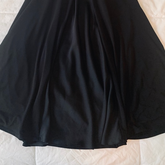 Victoria's Secret Clothing, Black Trapeze Strapless Dress W Push-Up Bra, SZ 38 C - Picture 8 of 8